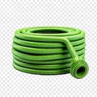 Free PSD garden hose isolated on transparent background