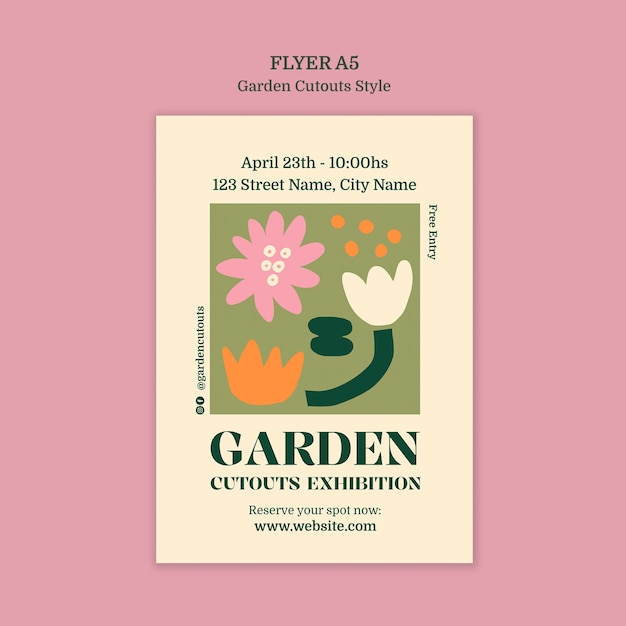 Garden template design