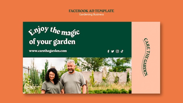 Progettazione del modello di facebook di giardinaggio