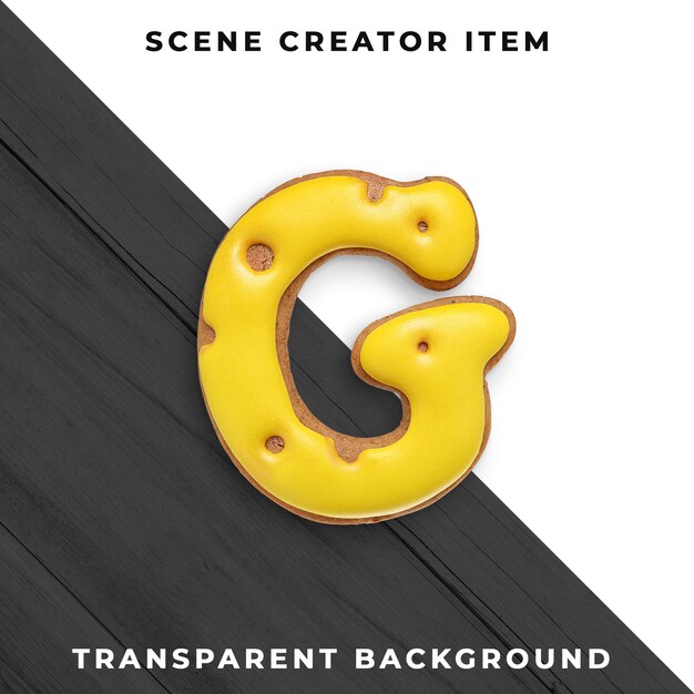gingerbread cake transparent psd