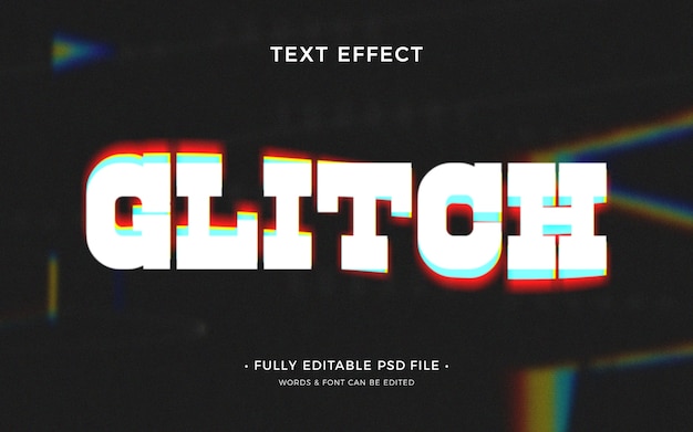 Glitch Text Effect