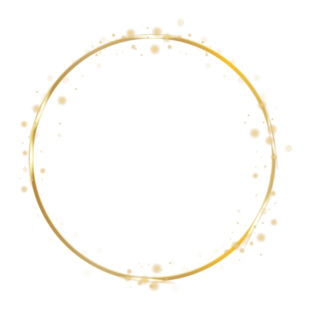 golden circle shape