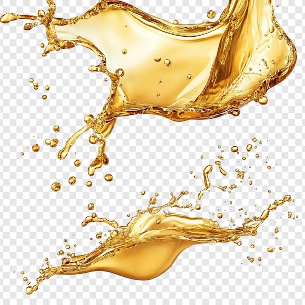 golden liquid splash dynamic and vibrant