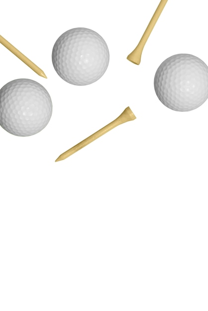 Free PSD golf items isolated