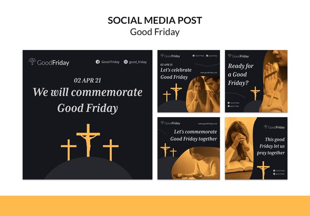Good friday instagram posts with photo