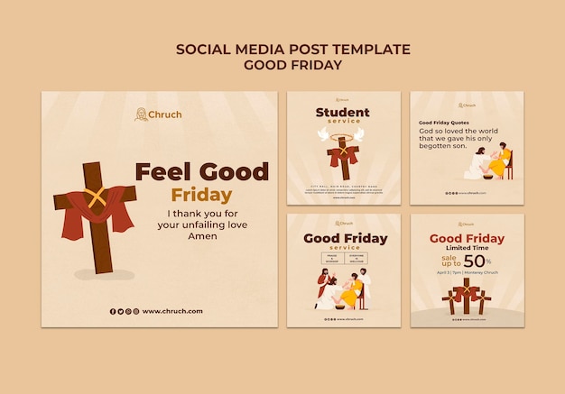 Good friday social media posts