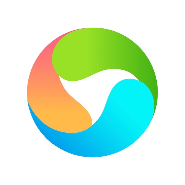 Gradient abstract logo