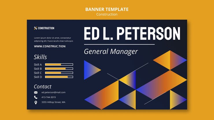 無料PSD 勾配構造設計テンプレート