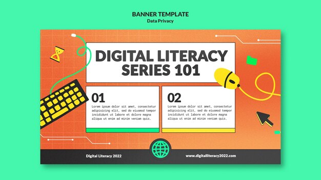 Gradient data privacy template