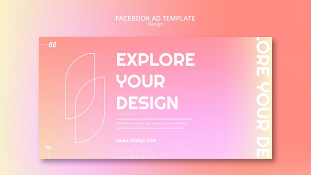 그라데이션 디자인 템플릿