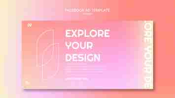 Free PSD gradient design template