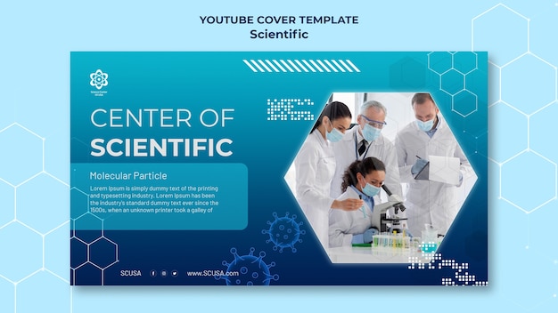 Gradient science template design