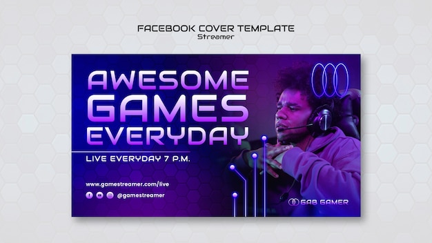 Free PSD gradient streamer  template