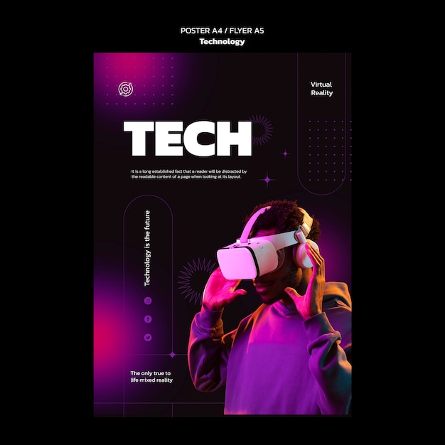 Gradient technology design template