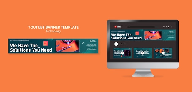 Gradient technology template design