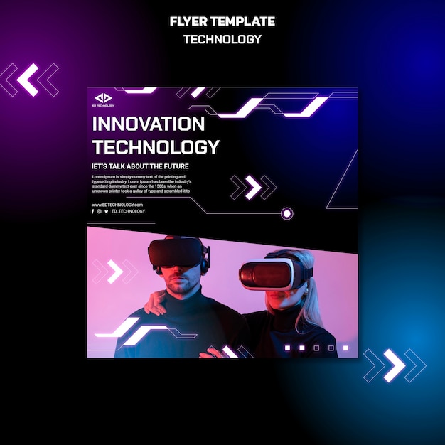 Gradient technology template