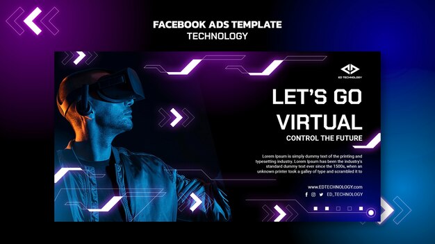 gradient technology template