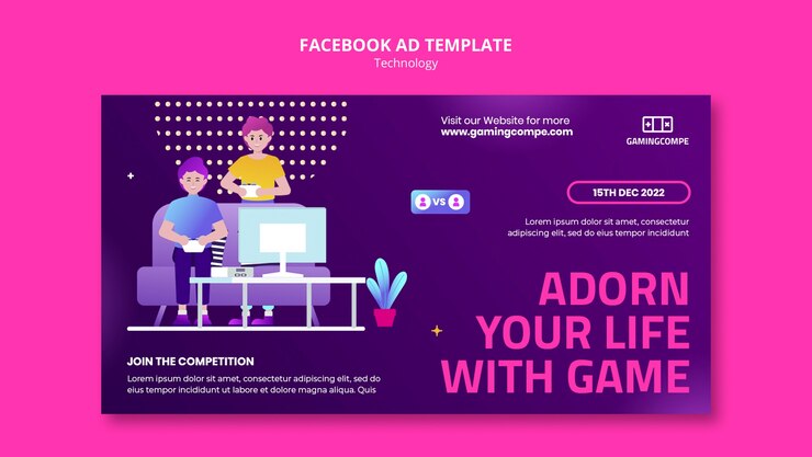 मुफ़्त PSD gradient technology template