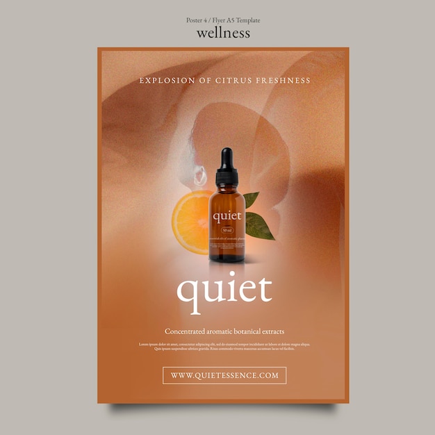 Gradient wellness template