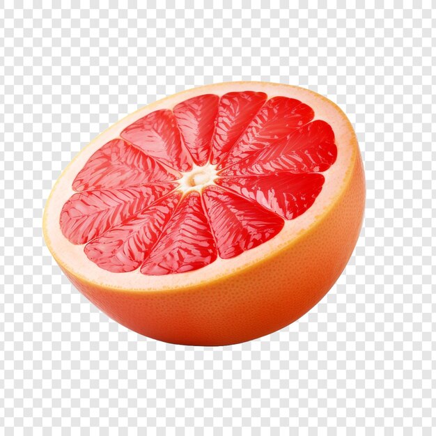 Free PSD grapefruit fruits isolated on transparent background