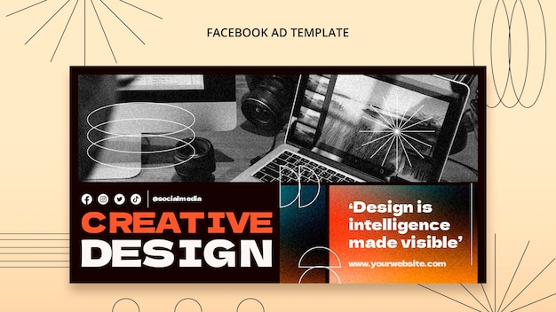 Graphic design template design