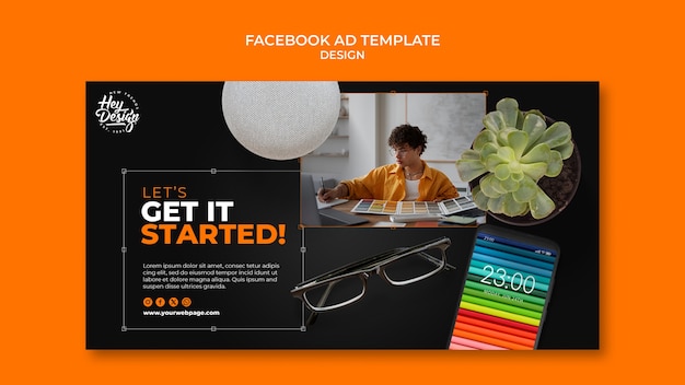 Free PSD graphic design template