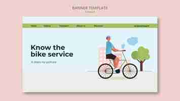 Free PSD green and eco friendly transport landing page template