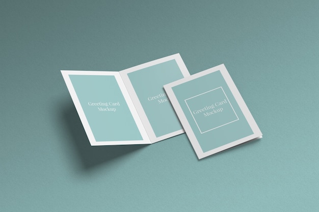 Greeting card mockup