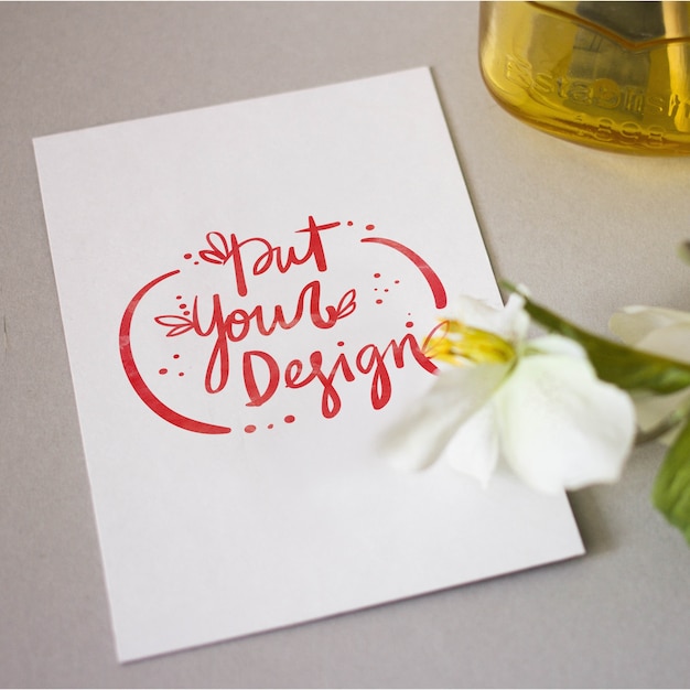 Greeting cards template design