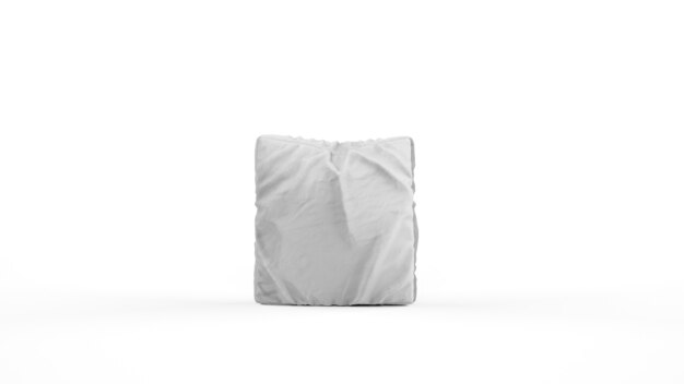 Grey cushion isolated