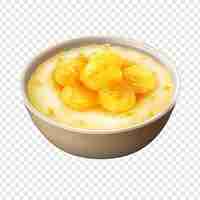 Free PSD grits isolated on transparent background