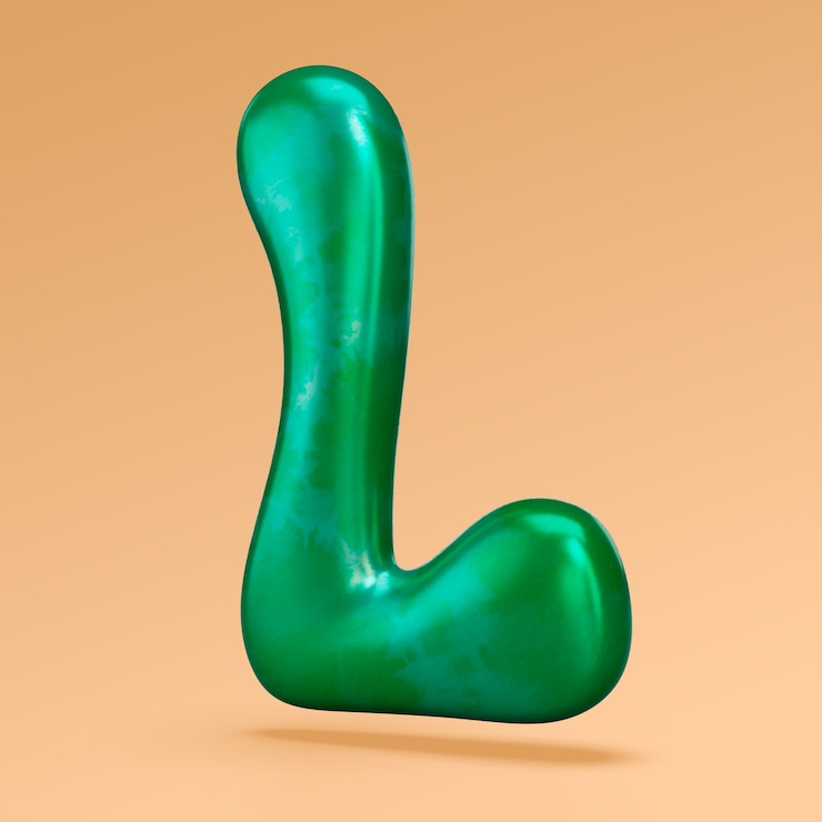 मुफ़्त PSD groovy icon alphabet rendering