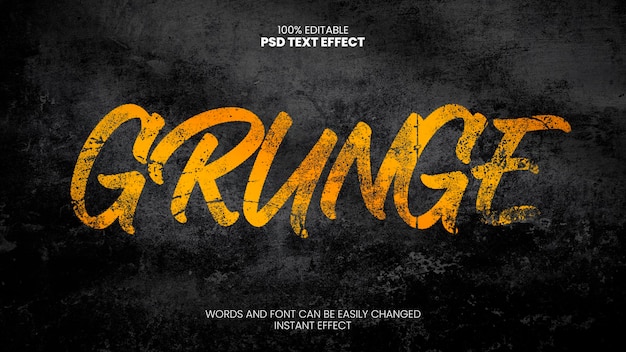 Grunge Text Effect