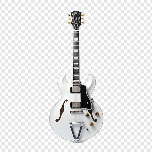 Free PSD guitar isolated on transparent background