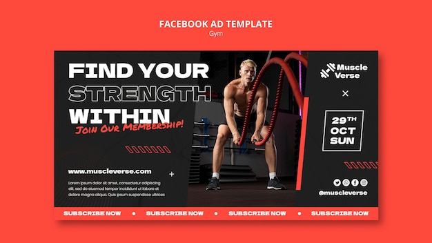 Gym template design