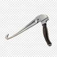 Free PSD hacksaw isolated on transparent background