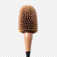 Free PSD hair brush isolated on transparent background