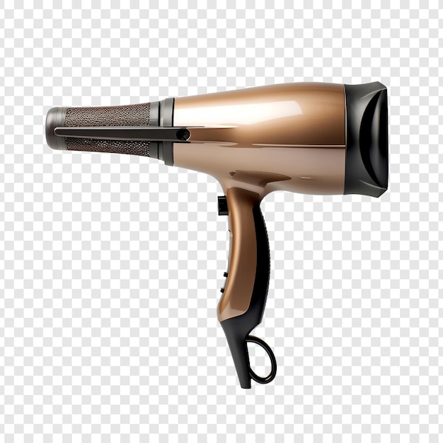 Free PSD hair dryer isolated on transparent background