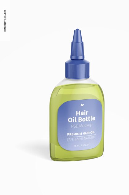 Download Free PSD | Hair oil bottle mockup