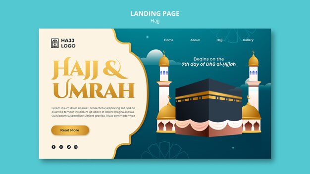 Hajj template design