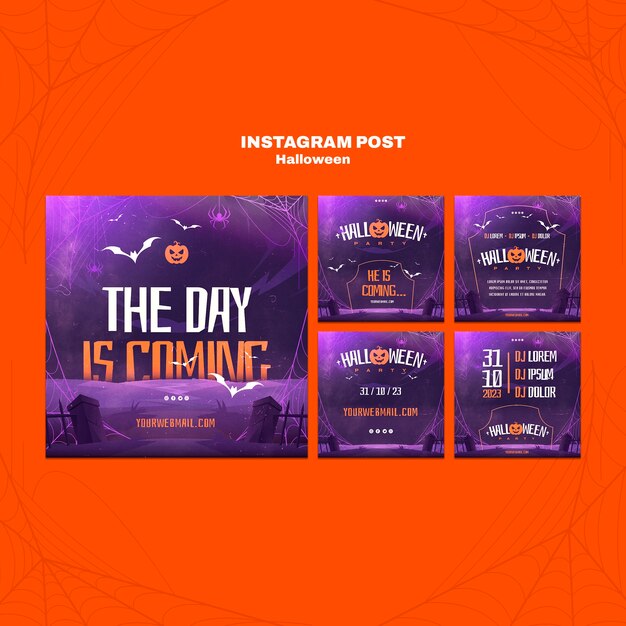 halloween celebration  instagram posts