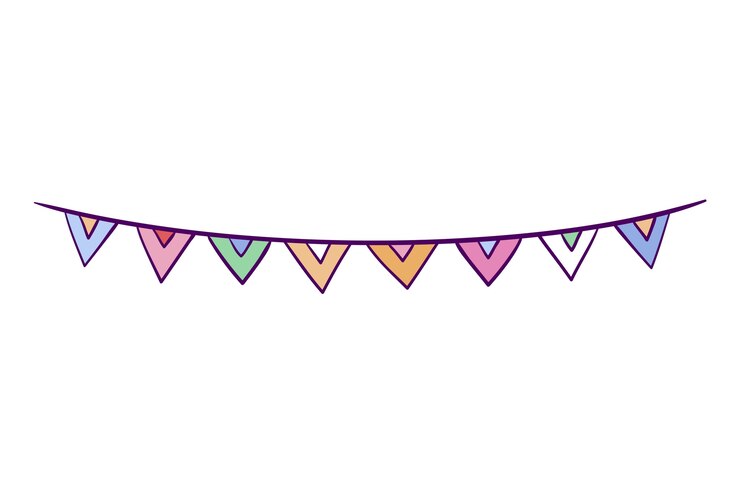 Free PSD hand drawn birthday icon illustration