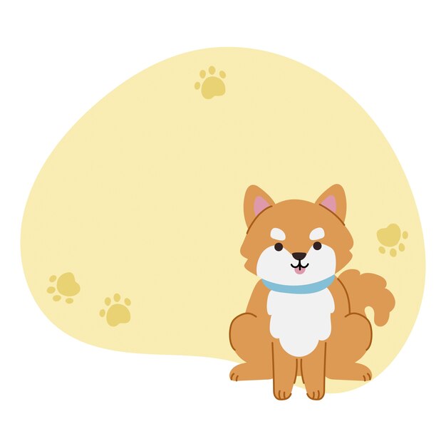 Hand drawn pet background