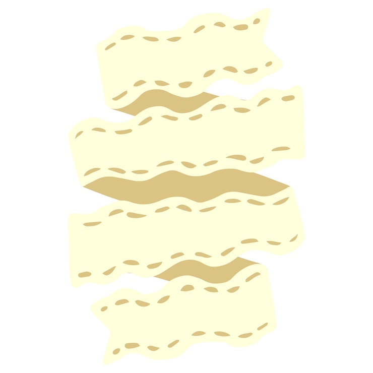 Free PSD hand drawn ribbon