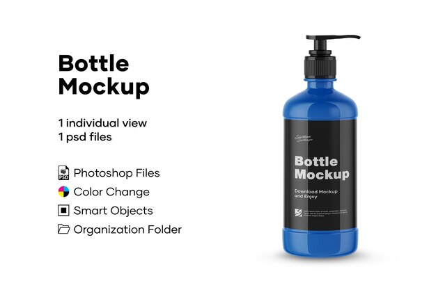 Download Premium Psd Hand Soap Bottle Mockup