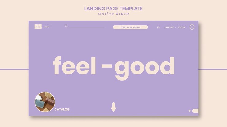Free PSD handmade soap shop landing page