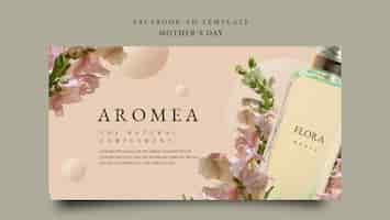 Free PSD happy mother day template design