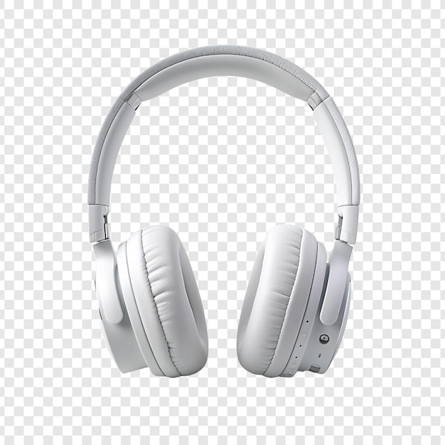 Free PSD headphones isolated on transparent background