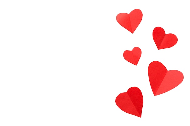 hearts decoration isolated