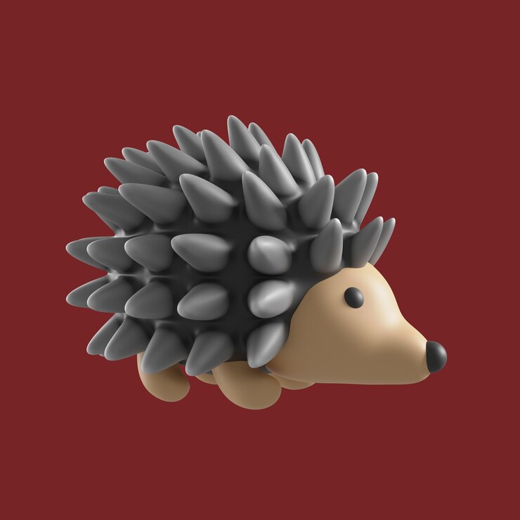 मुफ़्त PSD hedgehog autumn icon